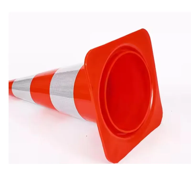 Ding Wang High Quality And High Elasticity Road Construction Traffic Flexible PVC Safety Traffic Cone