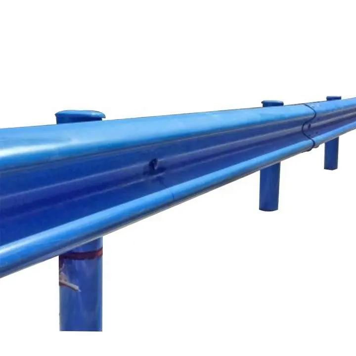 Highway Guardrail Green 4320*506*85 * 4.0mm 3 Wave Guardrail Highway Anti-corrosion Galvanized Guardrail